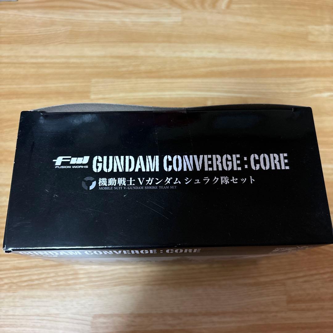 GUNDAM CONVERGE :CORE 機動戦士Vガンダム　シュラク隊セット