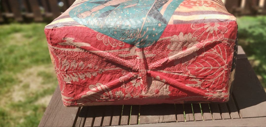 ゆみりん　一閑張りバッグ　大　浮世絵　渓斎英泉　花見　国芳　坂田怪童丸