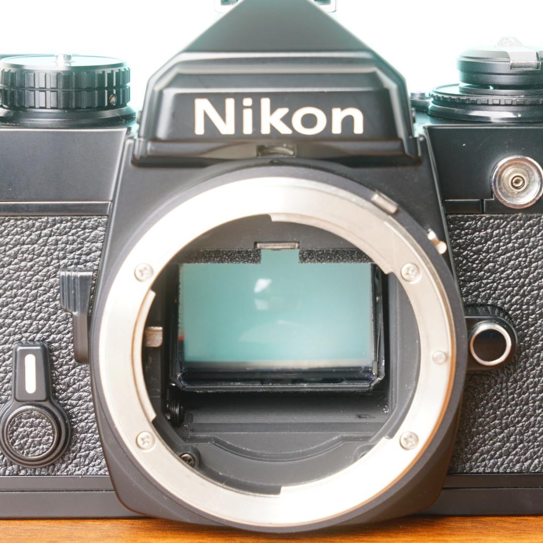 [美品] 完動品◎ニコン FE ブラック フィルムカメラ 防湿庫管理 #86