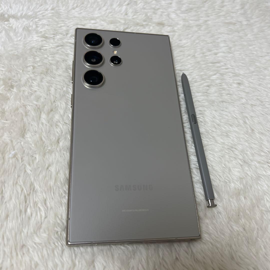 Galaxy S24 ultra 256GB チタニウムグレー 日本版