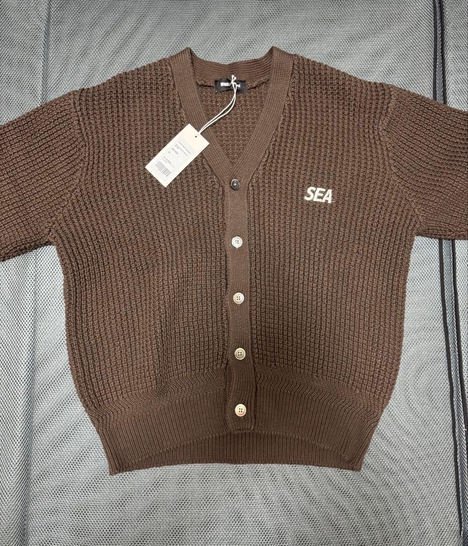 トップス WIND AND SEA Waffle Knit Cardigan