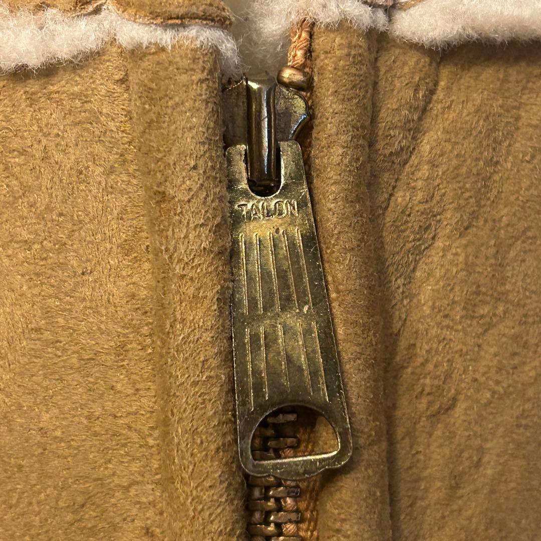 け*ん様 70s 80s レア 黒タグ eddie bauer ムートンベスト