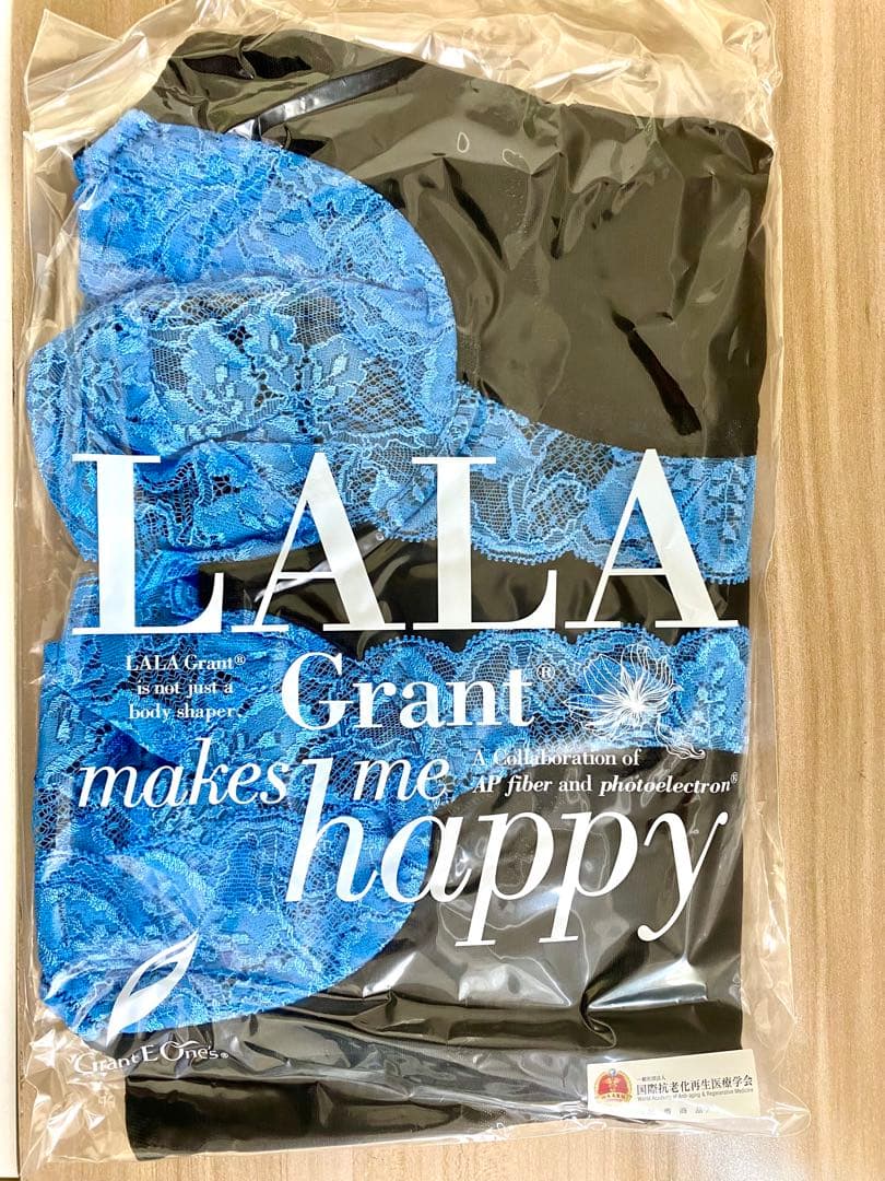 【新品未開封】LALA Grant Fairy Tバックボディスーツ80D