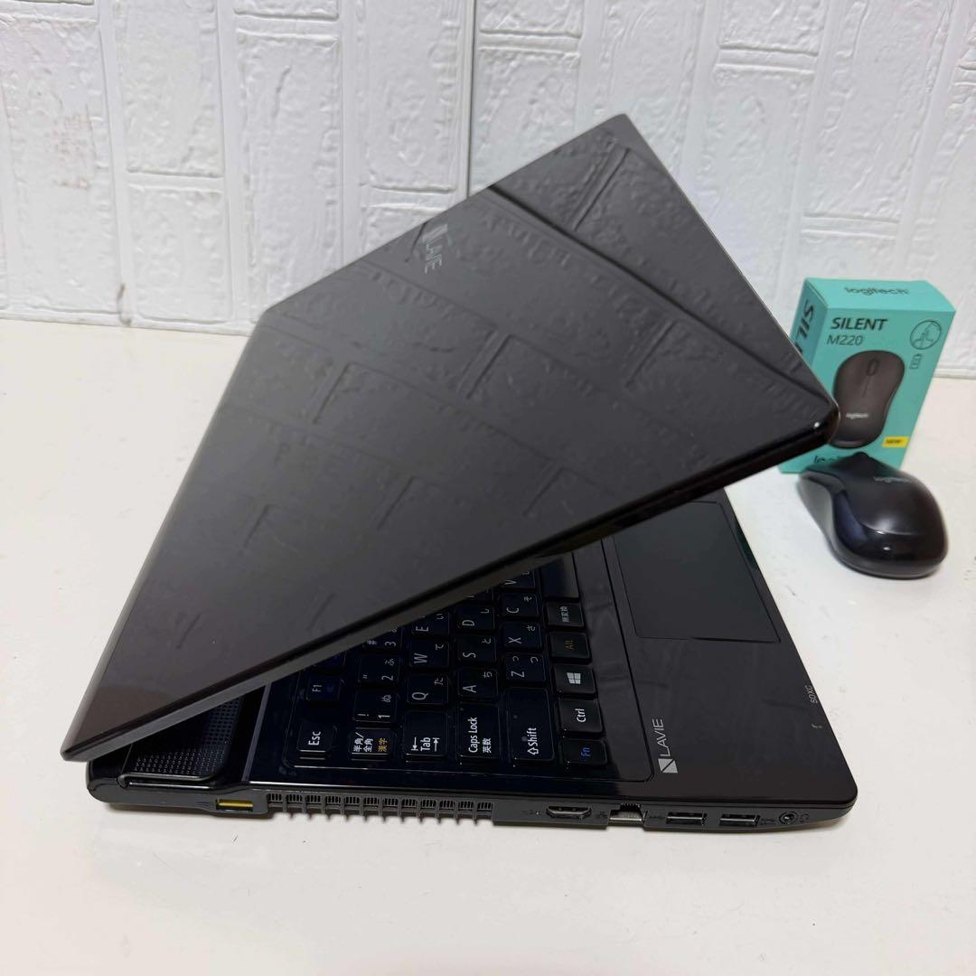 Windows11 オフィス付き　BRUーRE 高速起動SSD NECノートPC