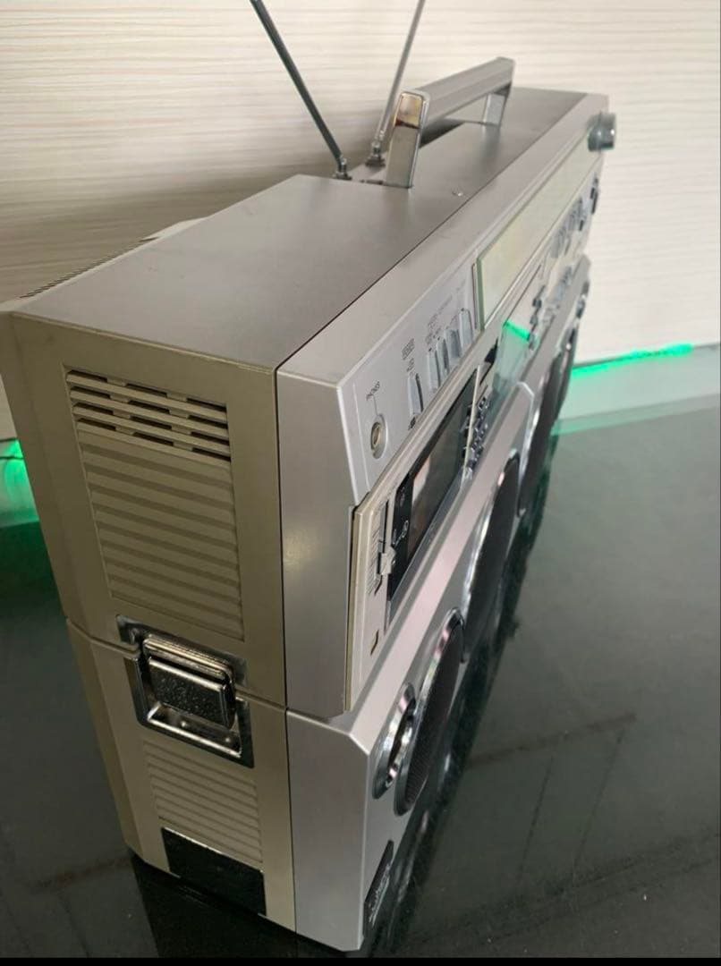 希少昭和レトロ東芝大型ラジカセ RT-S98メンテナンス済み中古動作品ビンテージ