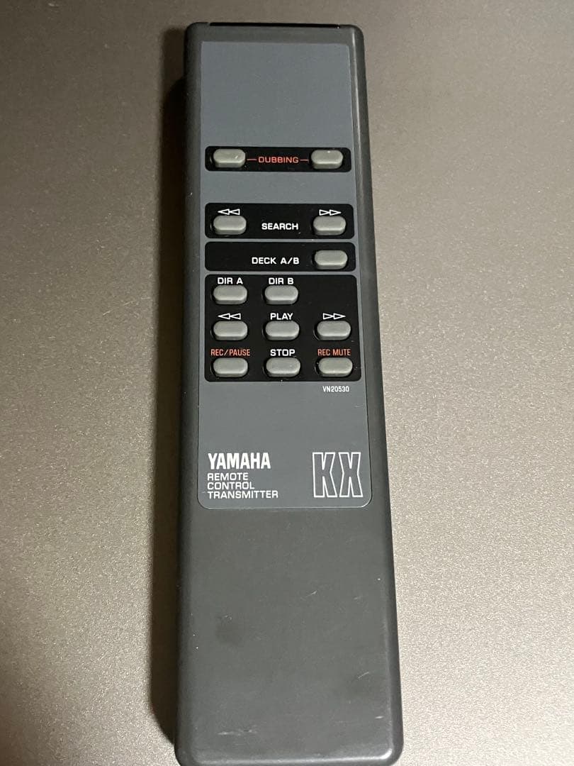 【動作品】Yamaha KX-W392 カセットデッキ／カセットテープ付き