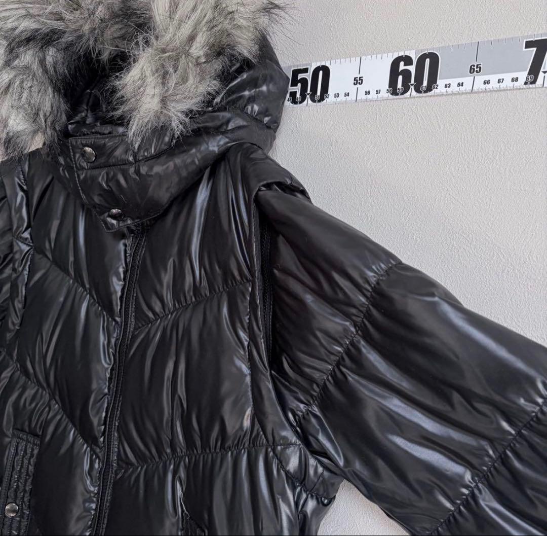 y2k UNIQLO オールドユニクロ 4way プレミアムダウンジャケット 黒