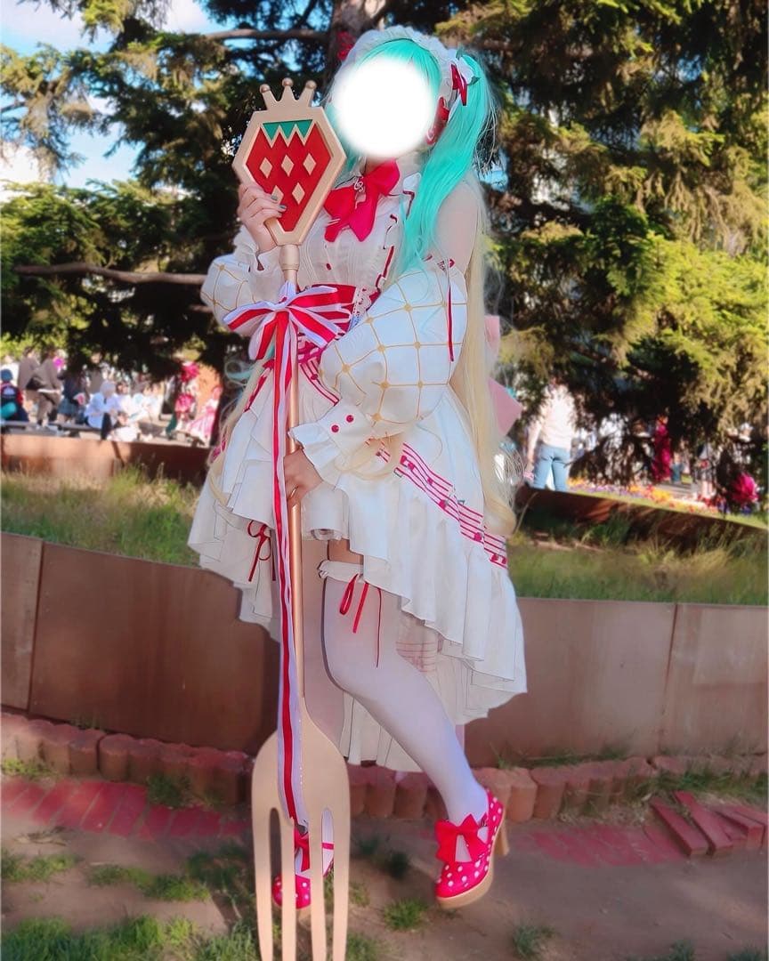 初音ミク 15周年 いちごドレス 江南猫次 コスプレ まとめ売り