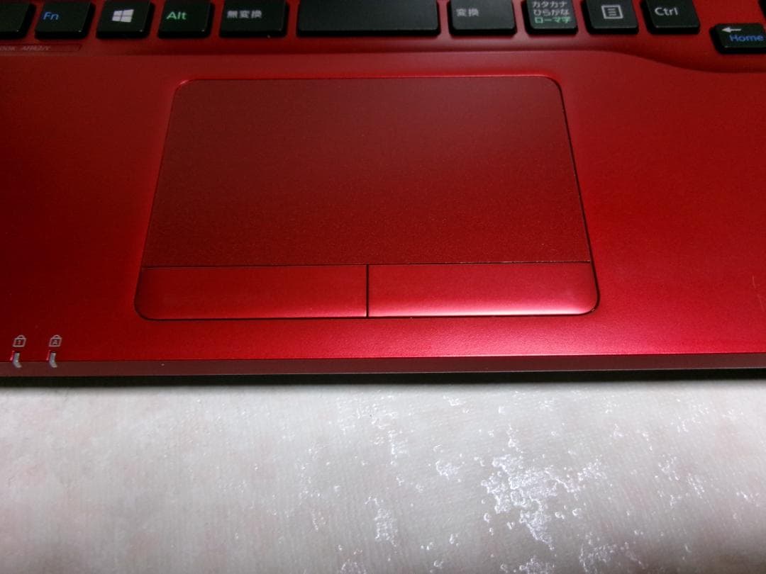 美品FUJITSU LIFEBOOK AH42/Y/新品SSD搭載 ルビーレッド