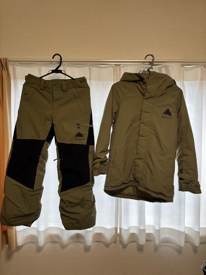 24-25 Burton ウェア 上下セット キッズ Lサイズ