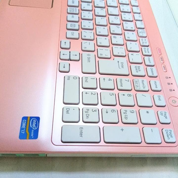 【ピンク】ノートパソコン windows11 office2024 VAIO