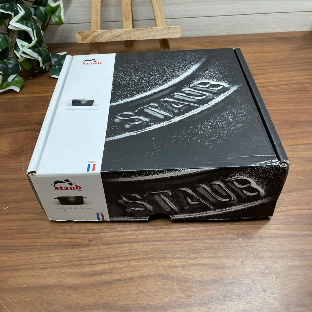 【未使用】ストウブ Staub ブレイザー ソテーパン ブラック 24cm