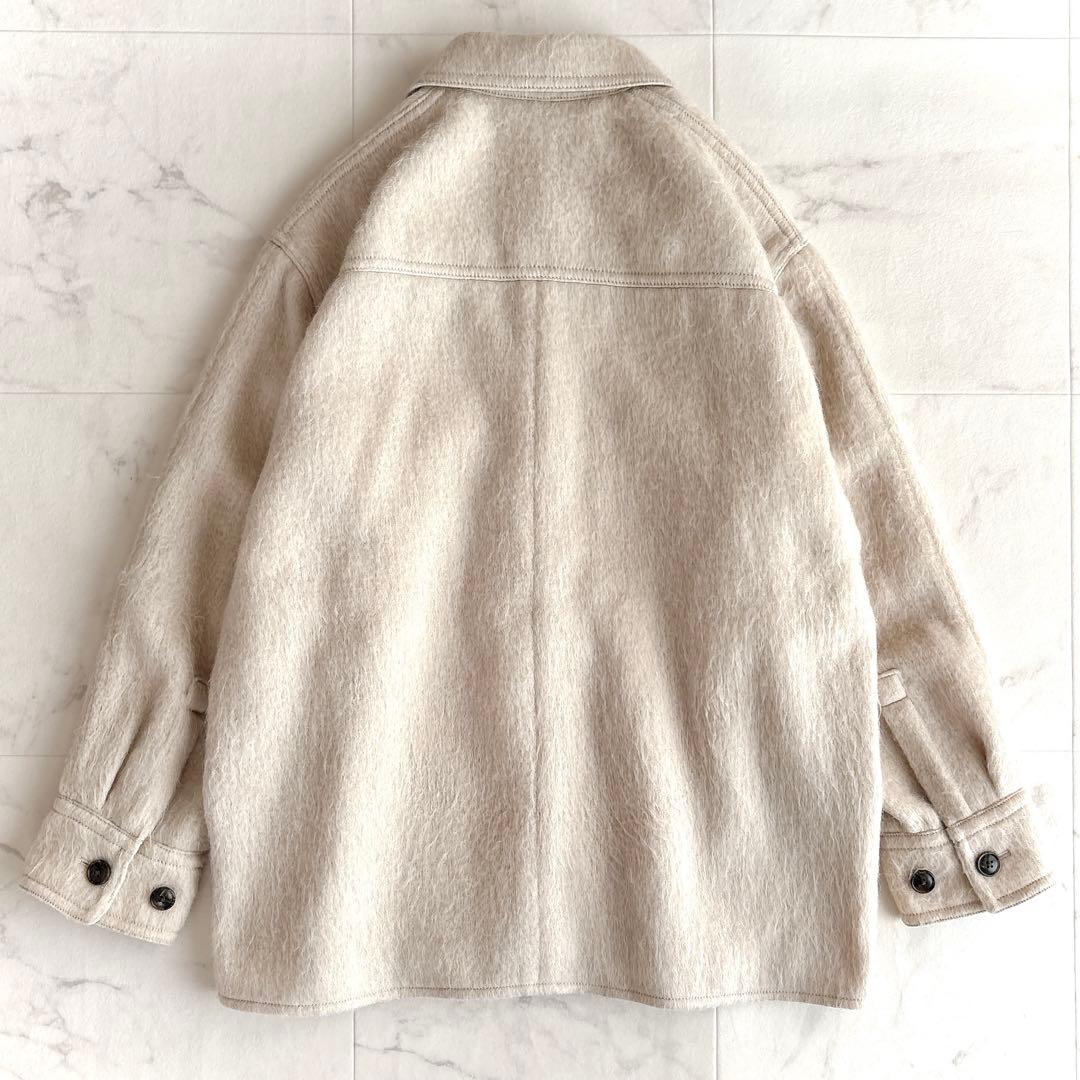 現行品✨エリオポール　　CPOシャツブルゾン　ベージュ