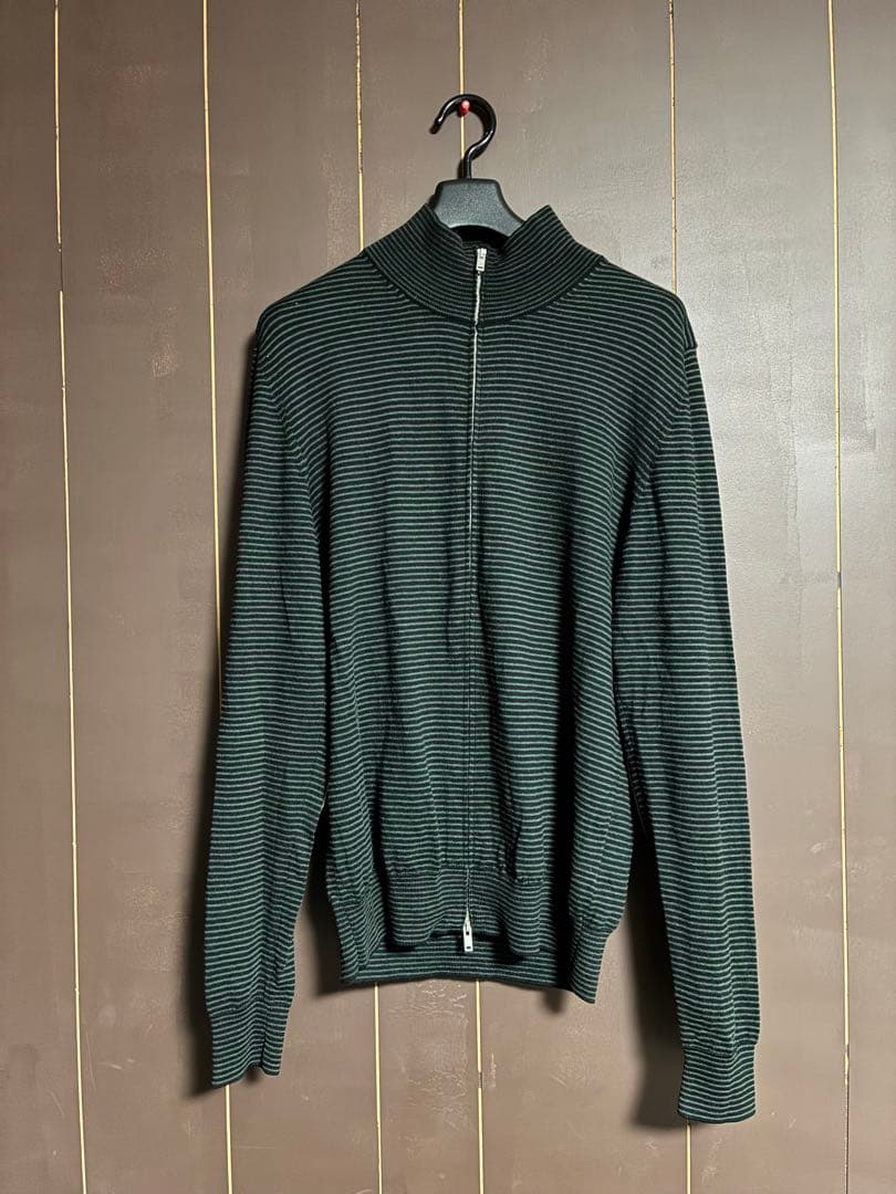 Maison Margiela エルボーパッチドライバーズニット