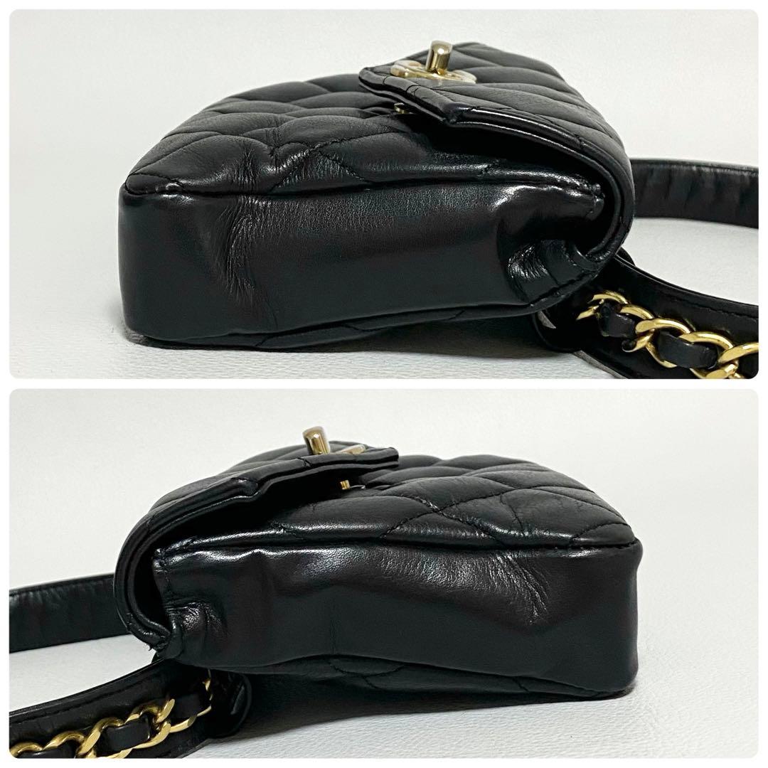 CHANEL / マトラッセ ココマーク ベルトバッグ ウエストバッグ