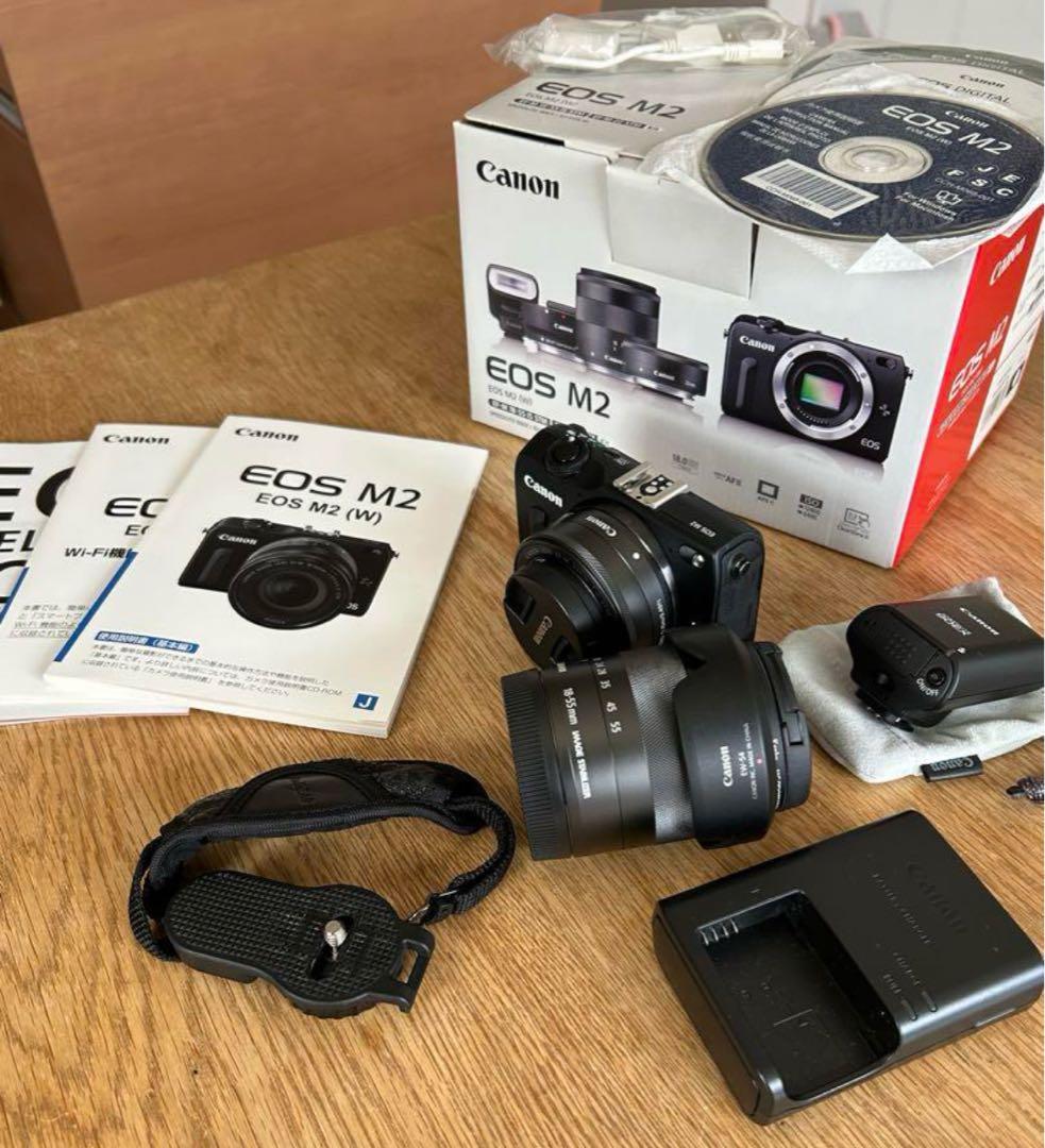 Canon EOS M2　ダブルレンズキット