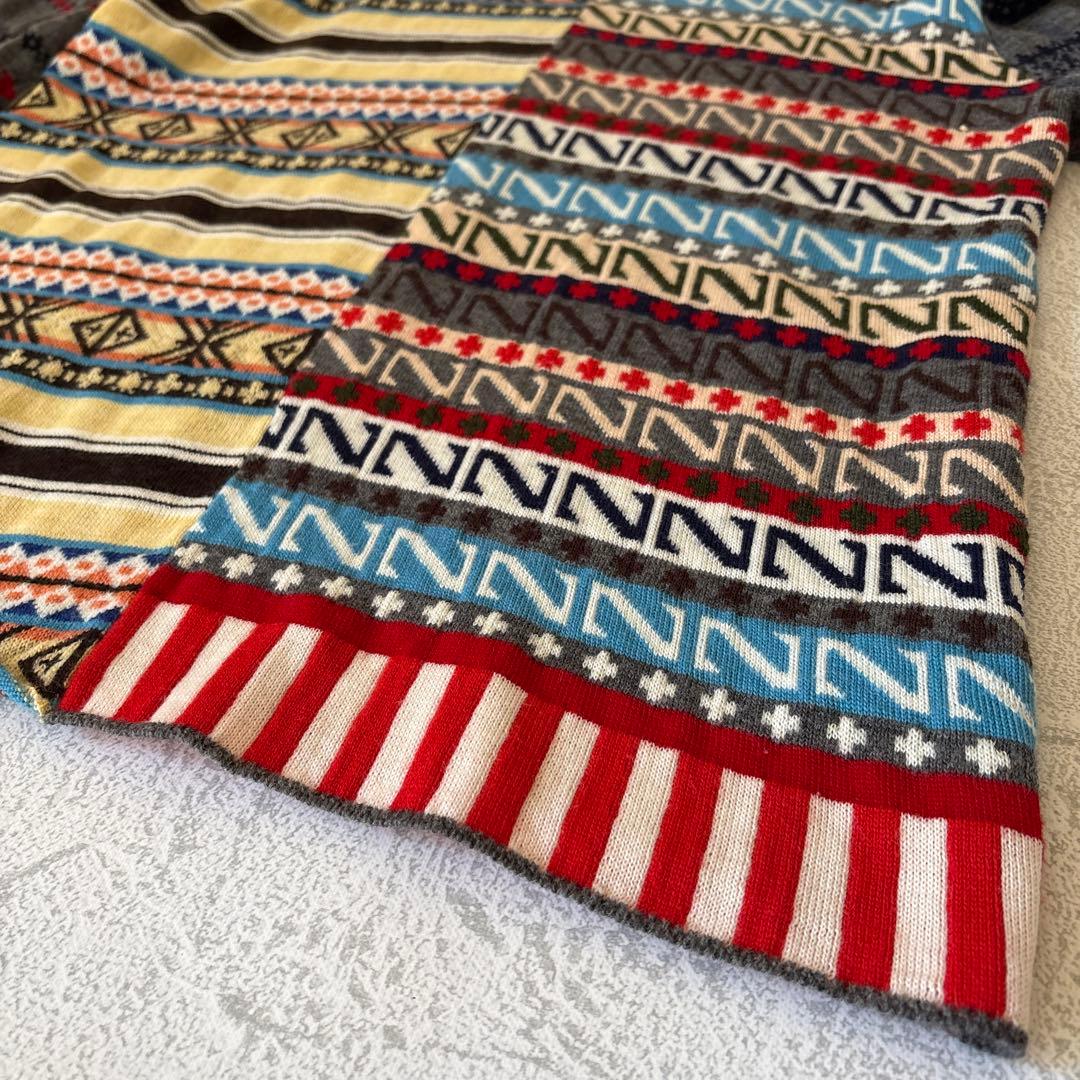 Mサイズ：コムデギャルソンオムドゥ AD2013 切替し セーター グレー