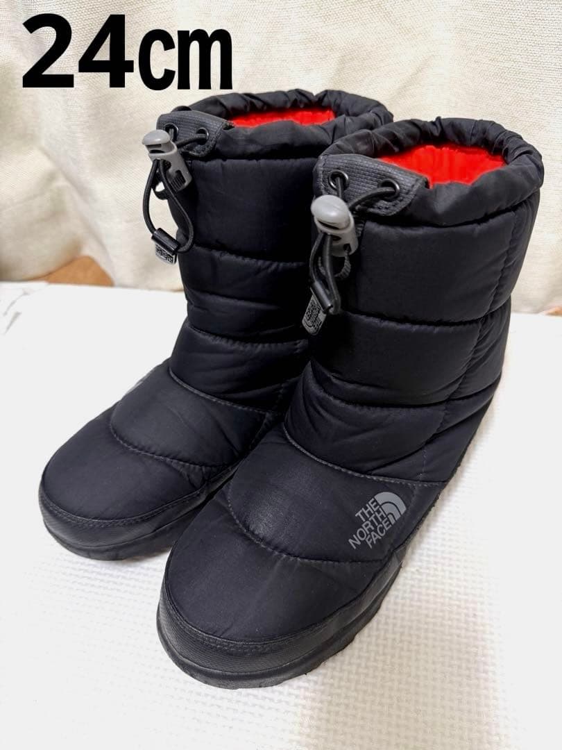 THE NORTH FACE ノースフェイス　ヌプシ　24センチ　ブラック