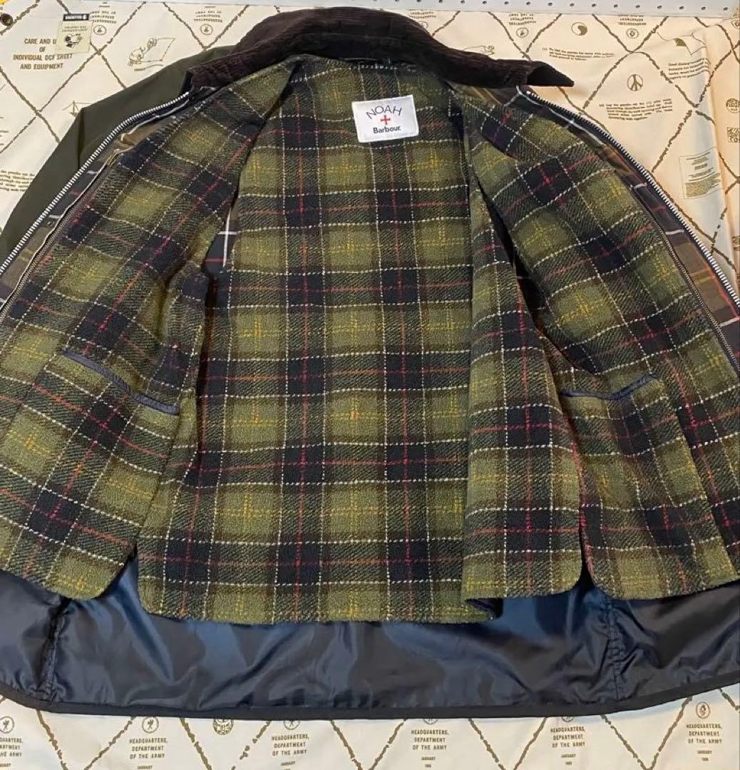 ゲジヒト専用Barbour NOAH コラボ Wax Beaufort サイズM