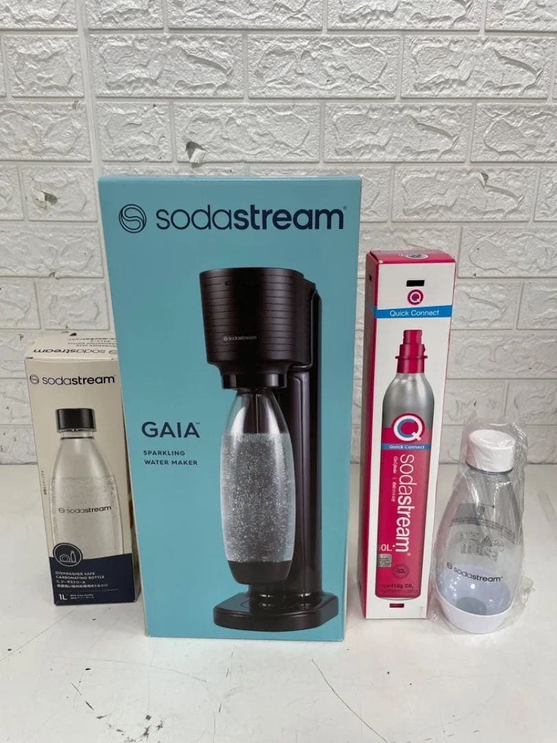 sodastream GAIA ソーダストリーム　炭酸水メーカー ブラック