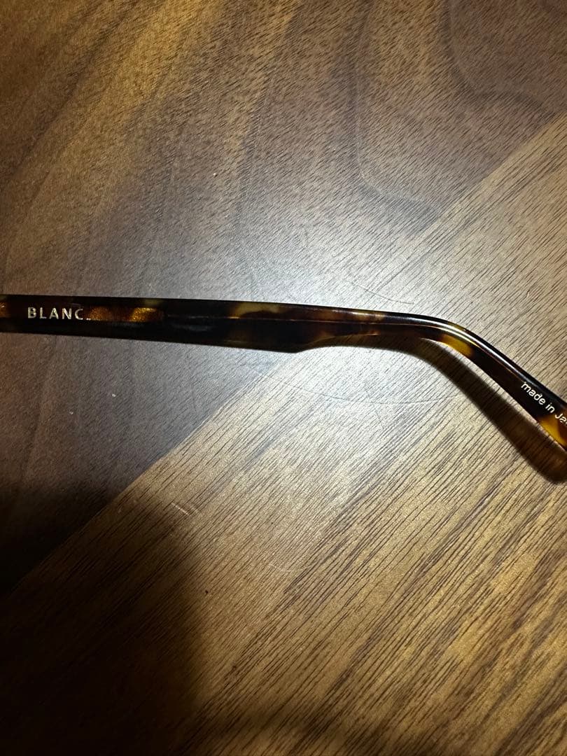 BLANC ブラウン ラウンドサングラス