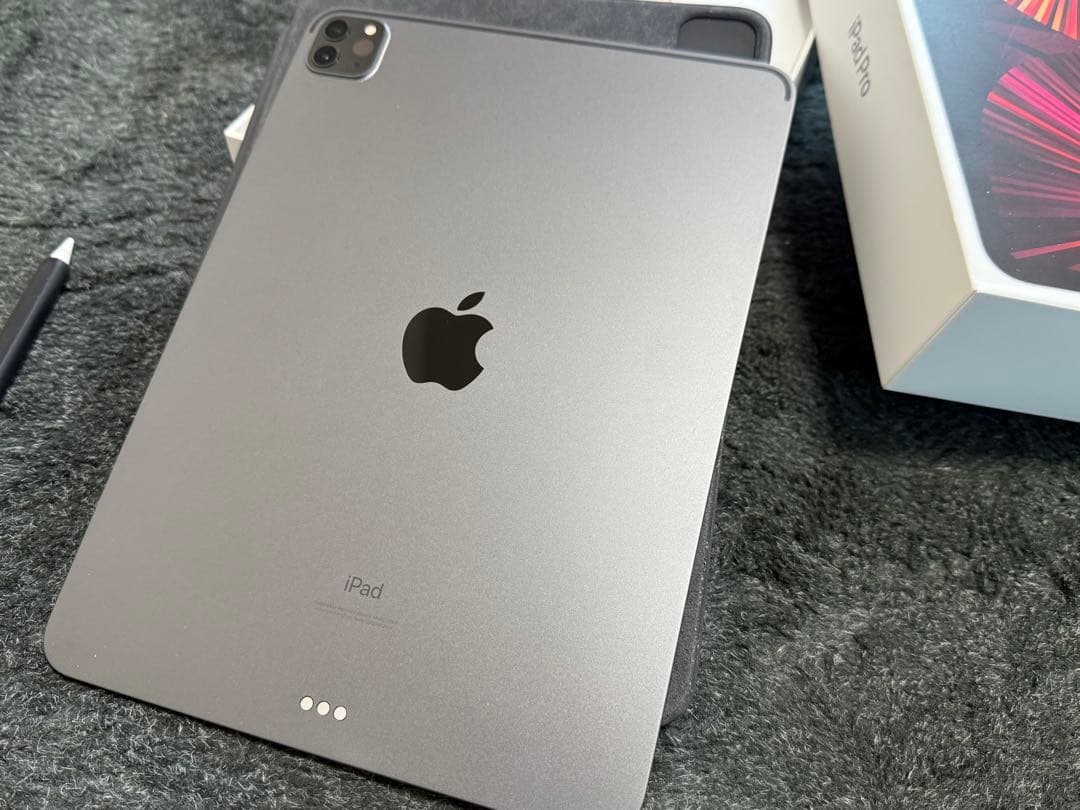 Apple iPad pro 128GB Apple Pencilと純正フリップ