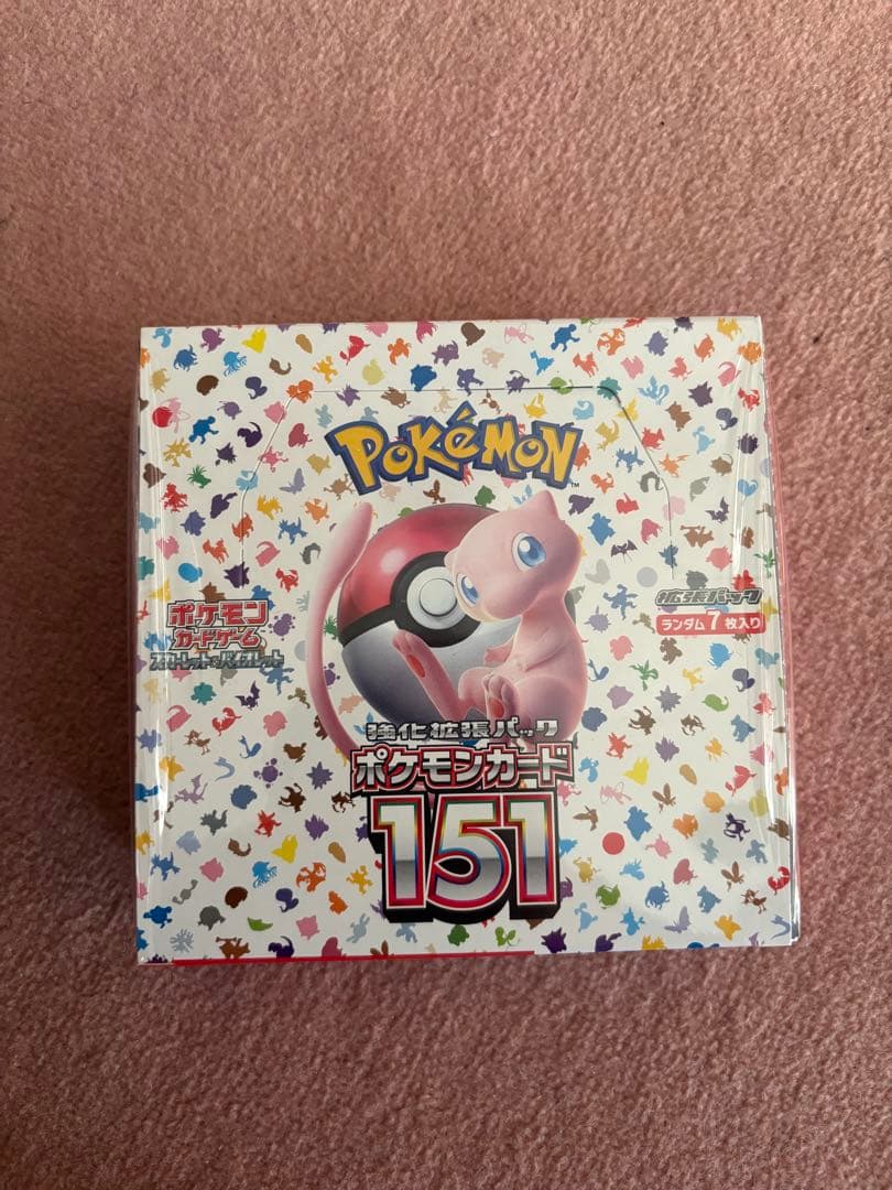 ポケモンカード151拡張パック　完全新品シュリンク付