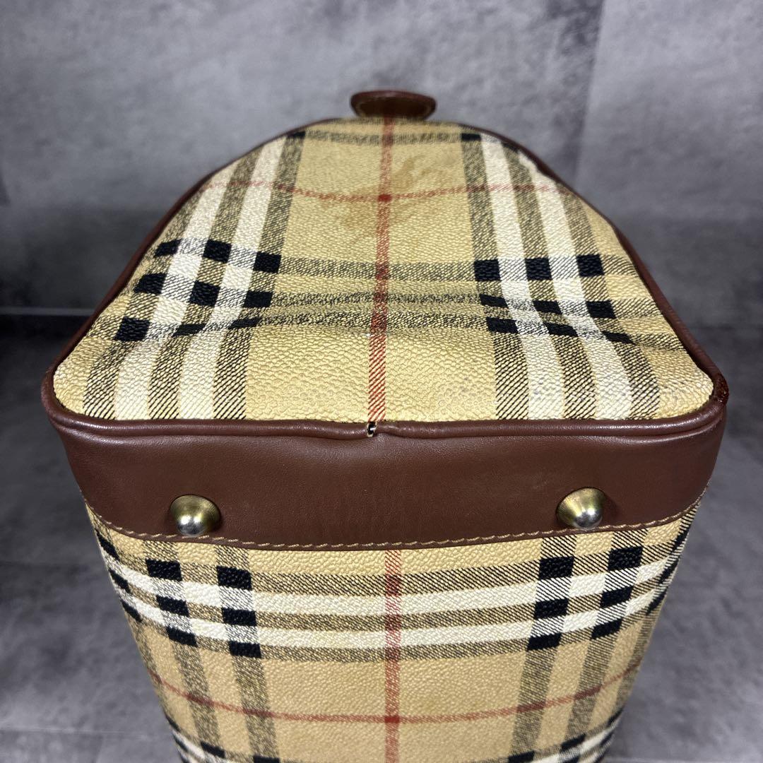 【希少・入手困難】✨Burberrys Mini Boston Bag Y2K