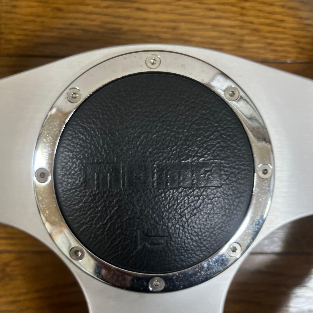 ヒガシMOMO ステアリングホイール 3スポーク 黒