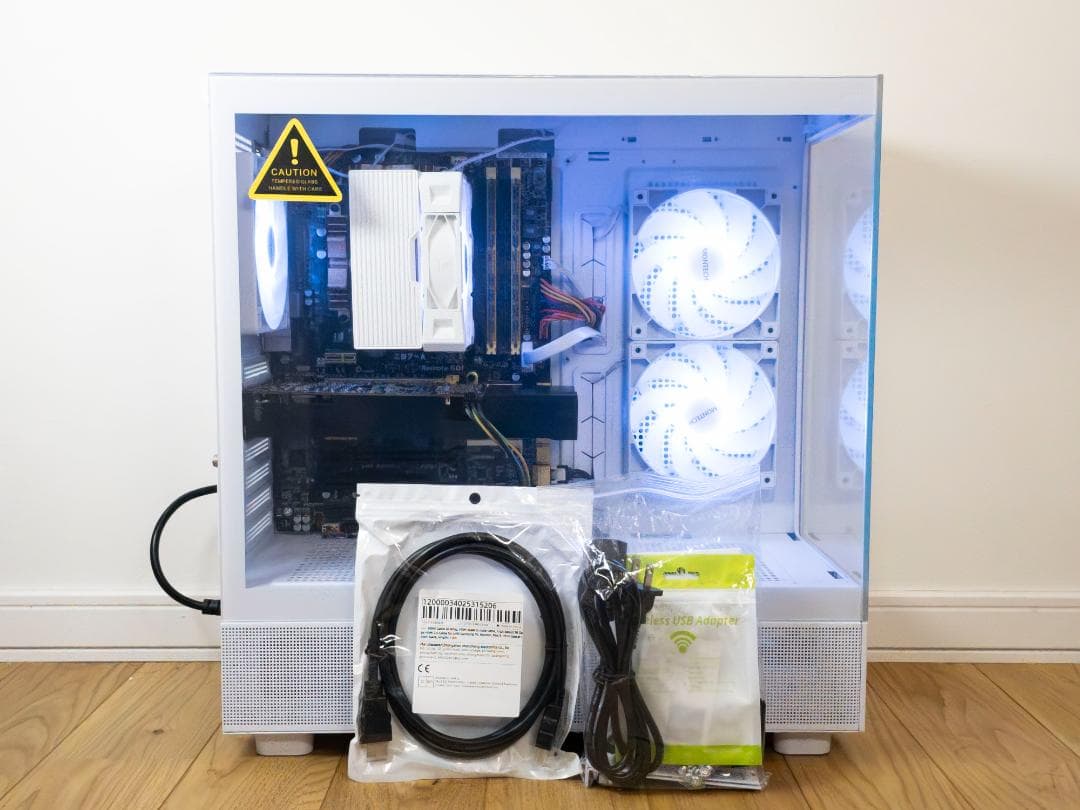 白ゲーミングPC i7-4770/GTX1060/SSD480GB