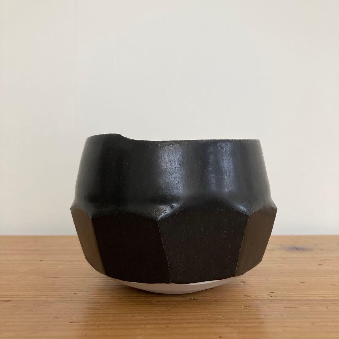 【美品】吉田直嗣　抹茶碗