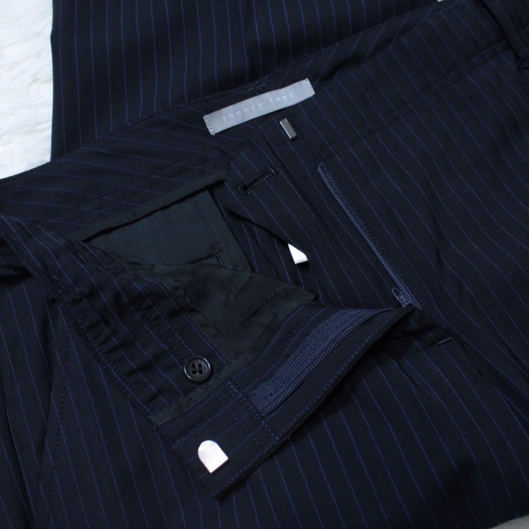 セオリーリュクス BERGMAN SUPER 120s セットアップ ストライプ