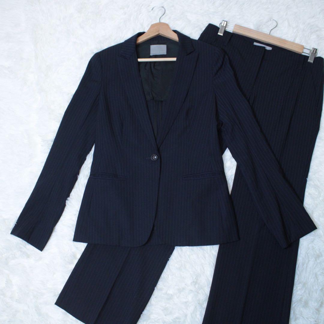 セオリーリュクス BERGMAN SUPER 120s セットアップ ストライプ