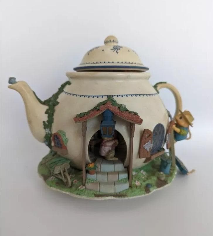 ENESCO エネスコ オルゴール Teapot ティーポット バンガロー
