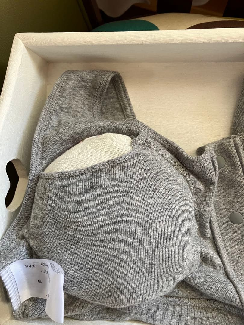 乳がんパッド　Lサイズ　丸形　【138】 ハンドメイド　デコパージュ雑貨