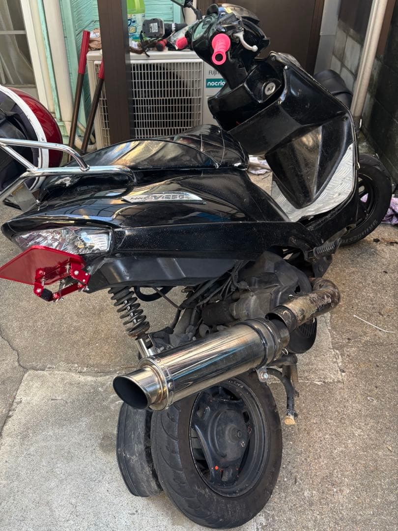 アドレスv125g インナー 黒色（ラメ入）