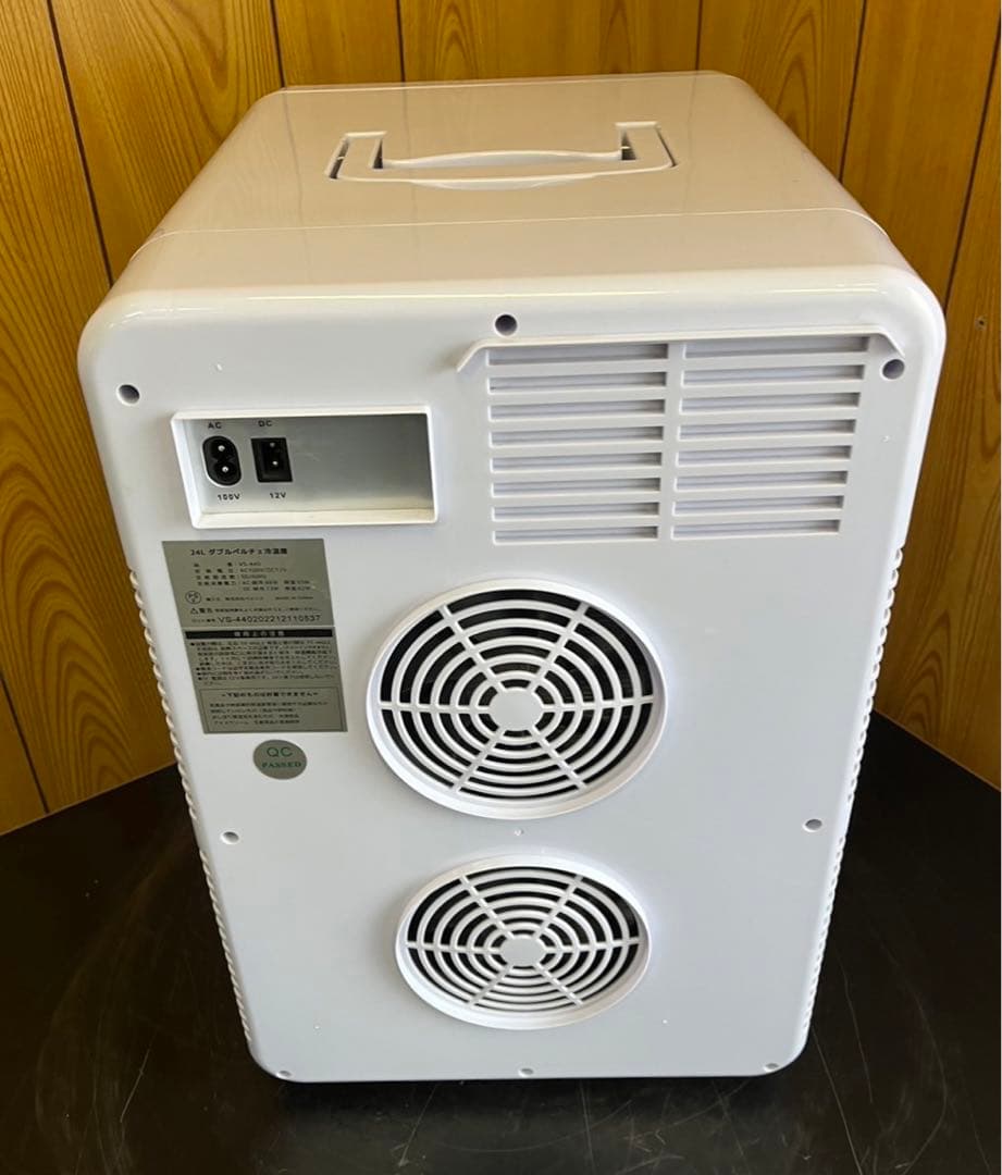 ベルソス VERSOS ダブルペルチェ冷温庫 VS-440 単相100V 24L