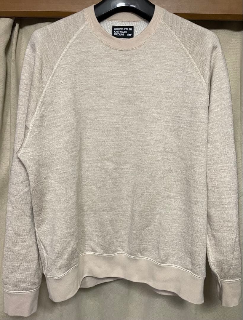 ループウィラー 受注会 限定 スウェット トレーナー シルクウールコットン