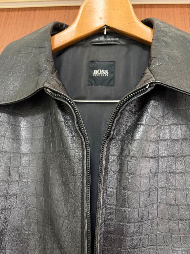 Hugo boss レザージャケット