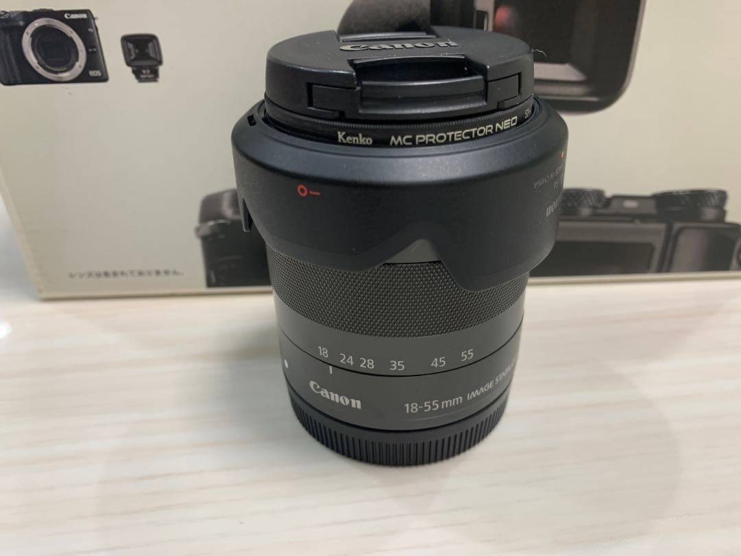 【美品】Canon EOS M3 EVF KIT+18-55mm+11-22mm