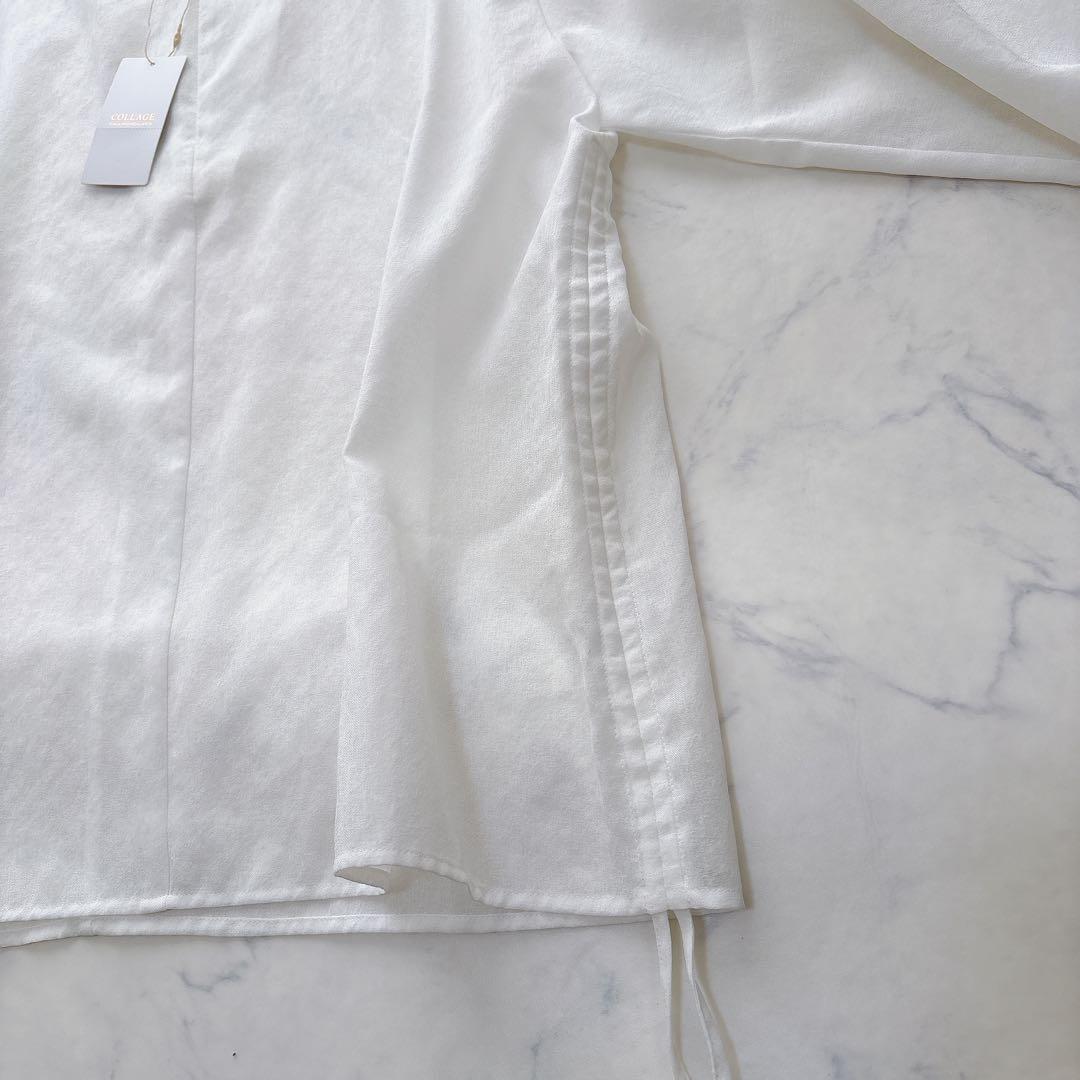 【タグ付】25SS コラージュ ガリャルダガランテ ジップドロストブラウス