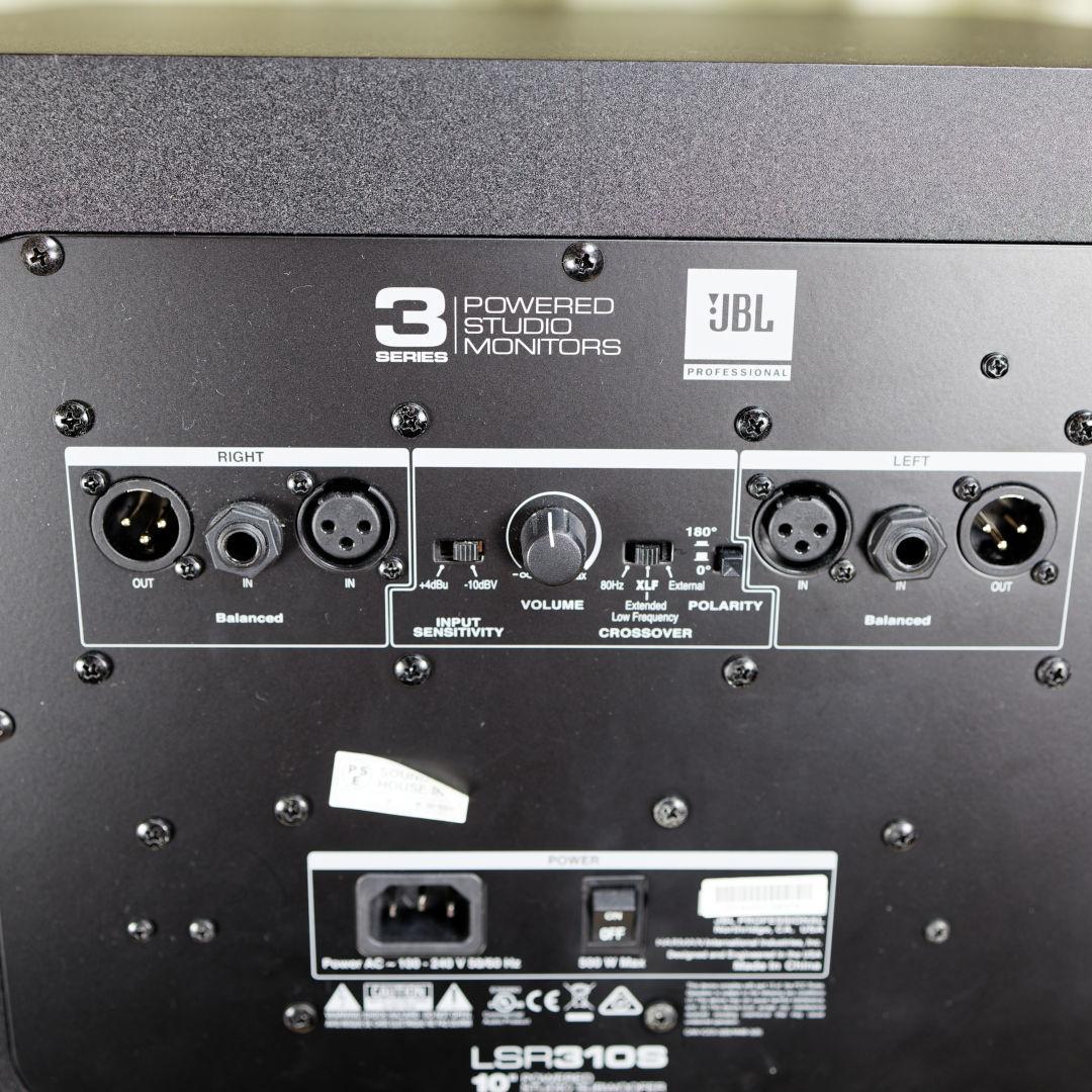 JBL LSR310S サブウーファー + アイソレーション・パッド