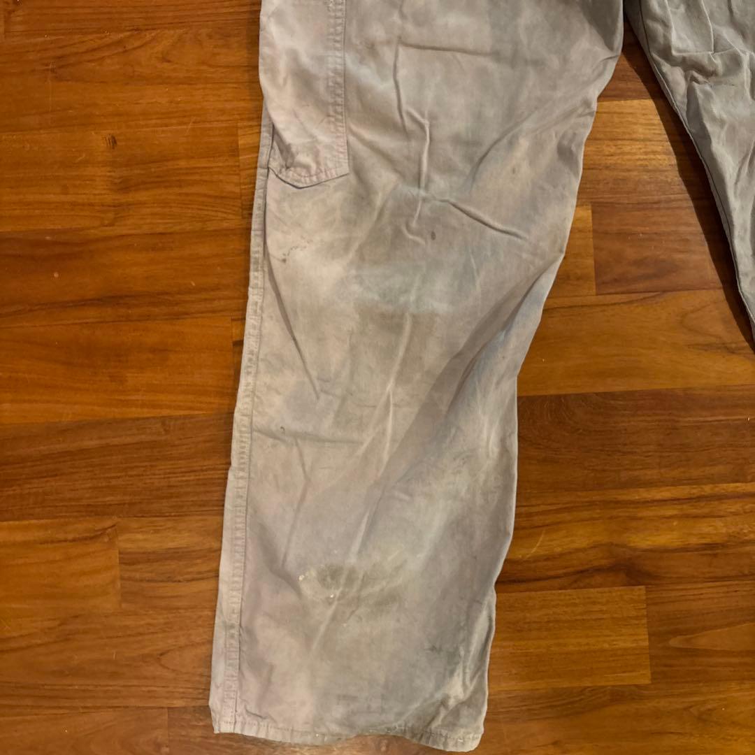 Carhartt ハートタグ ライトグレー オーバーオール　40s 50s