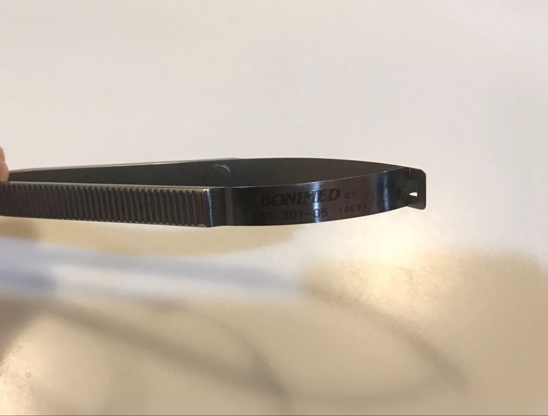 マイクロサージェリー　血管吻合　手術器具 SS②チタンマイクロ剪刀のみ