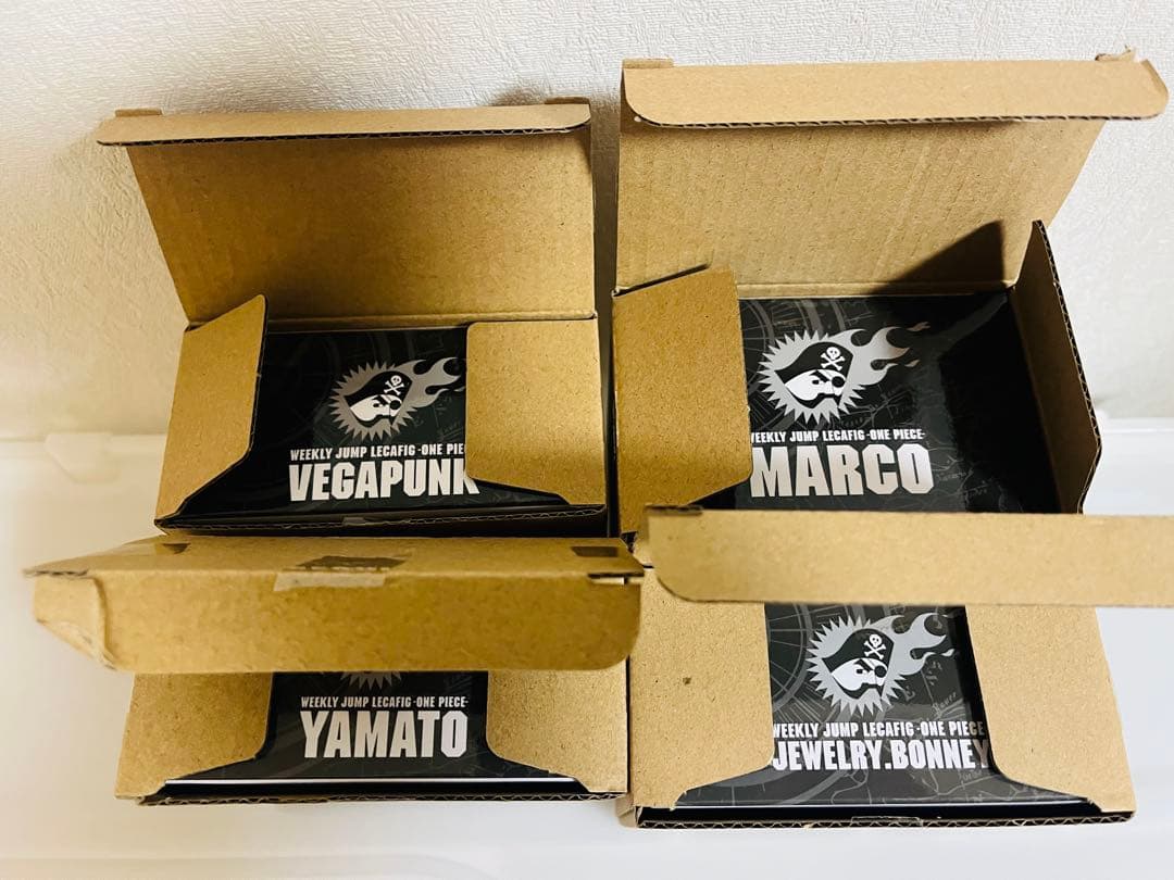 ワンピース　週刊少年ジャンプ　応募者全員サービス　レカフィグ　4種まとめ売り