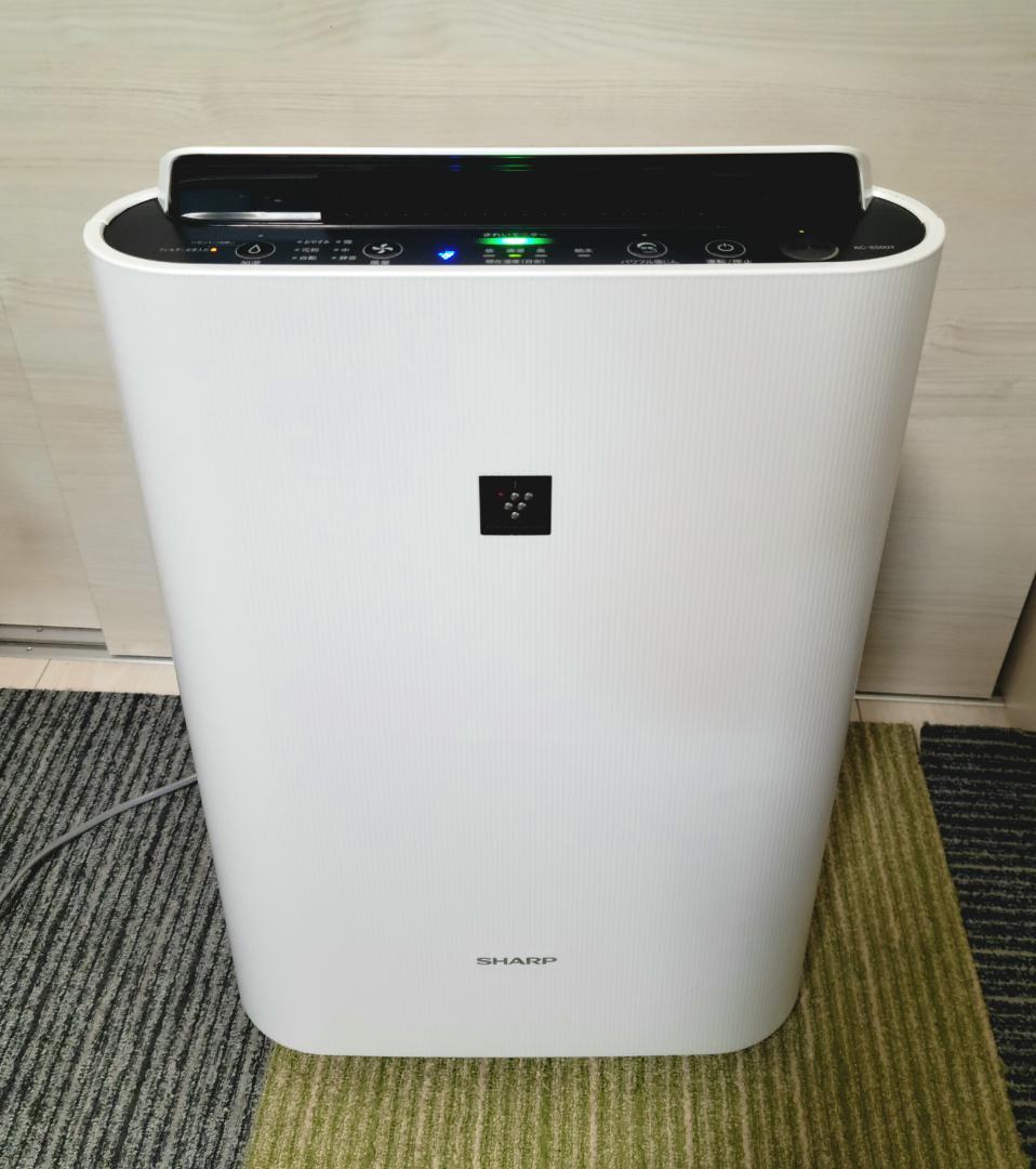 美品　SHARP KC-S500Y-W 加湿空気清浄機 ホワイト　2023年製