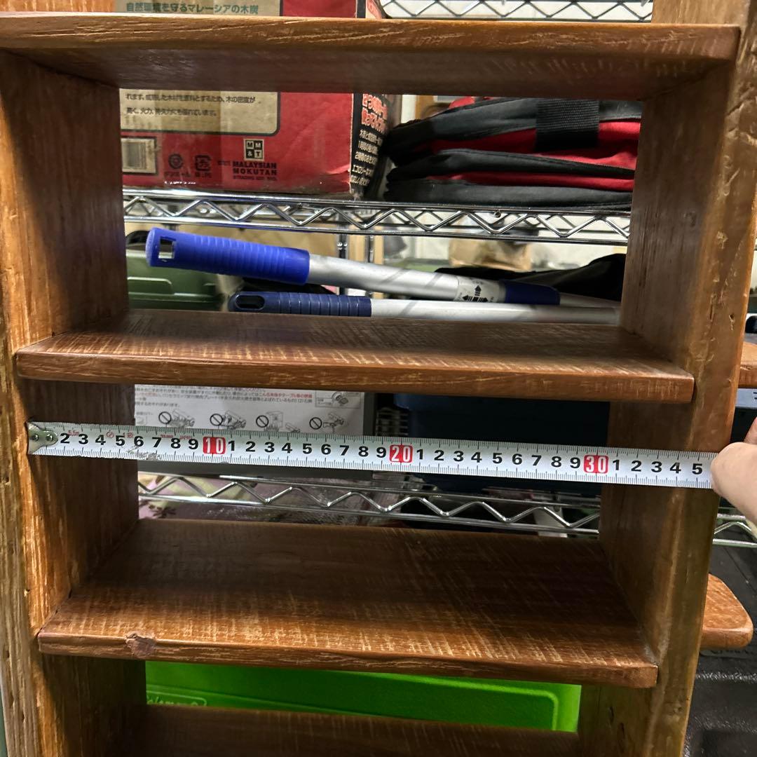 アンティーク木製ラック