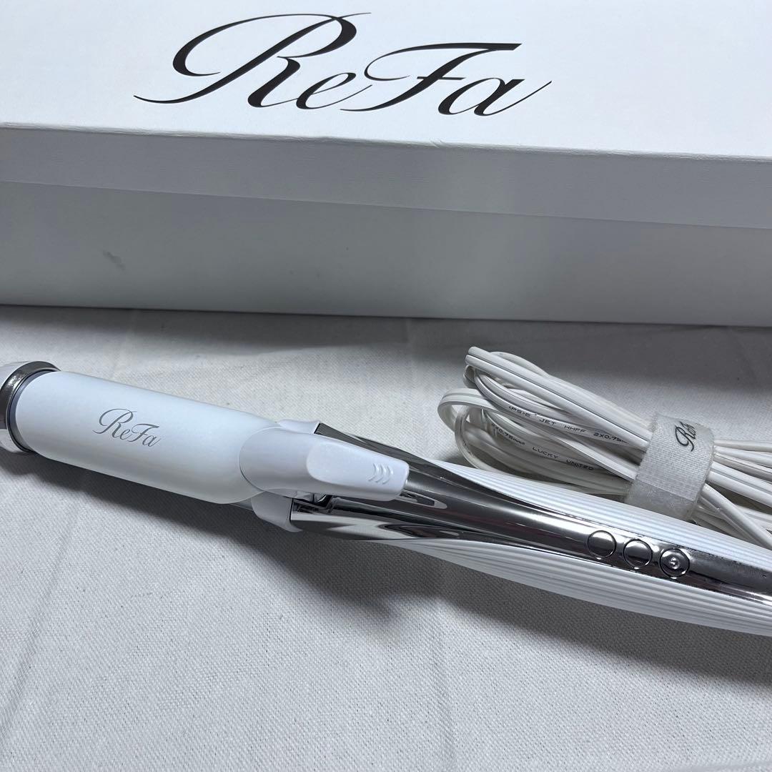 美品 Refa カールアイロン RE-AF00A 32mm 動作確認済み 箱付き