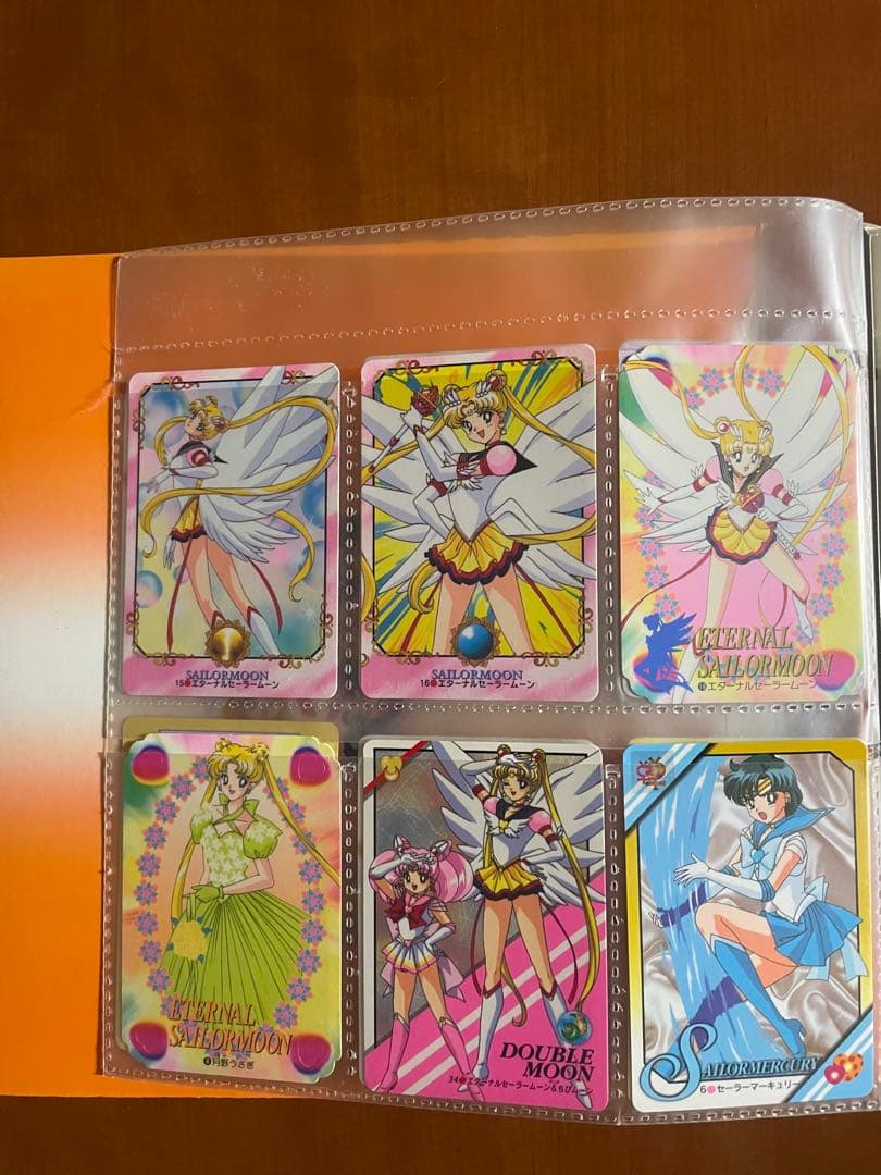 セーラームーン　カード　トレーディングカード　システムファイル　セット売り