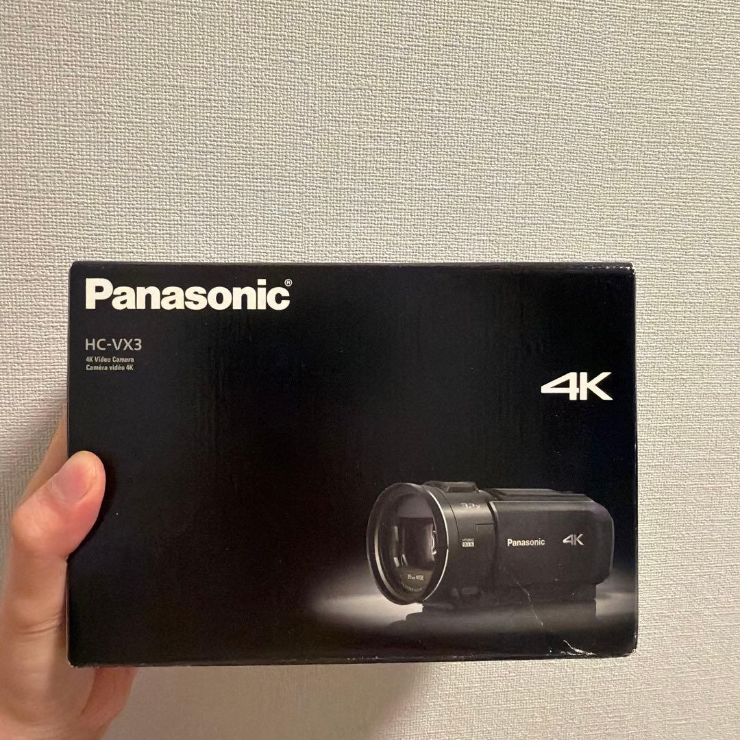 Panasonic HC-VX3 4Kビデオカメラ本体